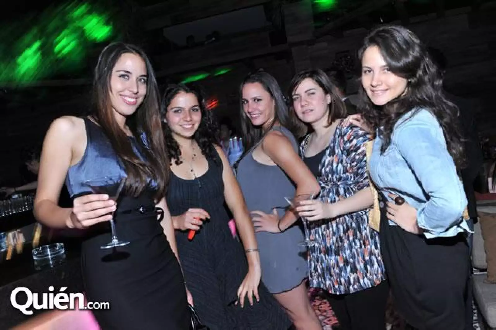 Verónica García,Mercedes Urquiza,Mayte Ruiz,Paulina Otero y Daniela Portilla