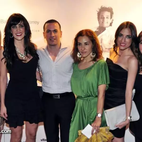 Eugenia de la Garza,Lilia Ortíz,Manuel Lasheras,Gaby Elizondo,Ana Cortéz y Tita Guajardo