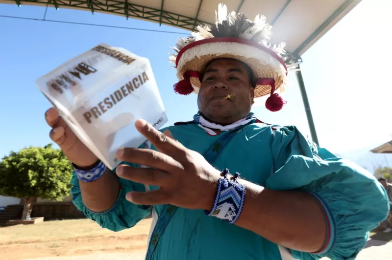 MEXICO-ELECTION-VOTE-INDIGENOUS