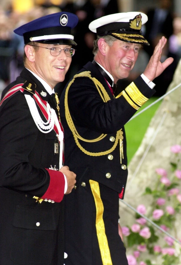 Príncipe Alberto de Mónaco y rey Carlos III