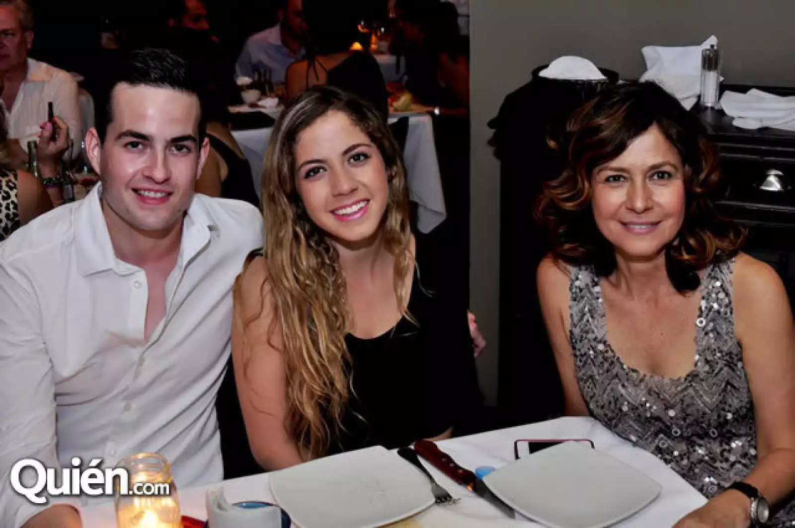 Armando Nuñez,Pao Zerguine y Luzma Villarreal