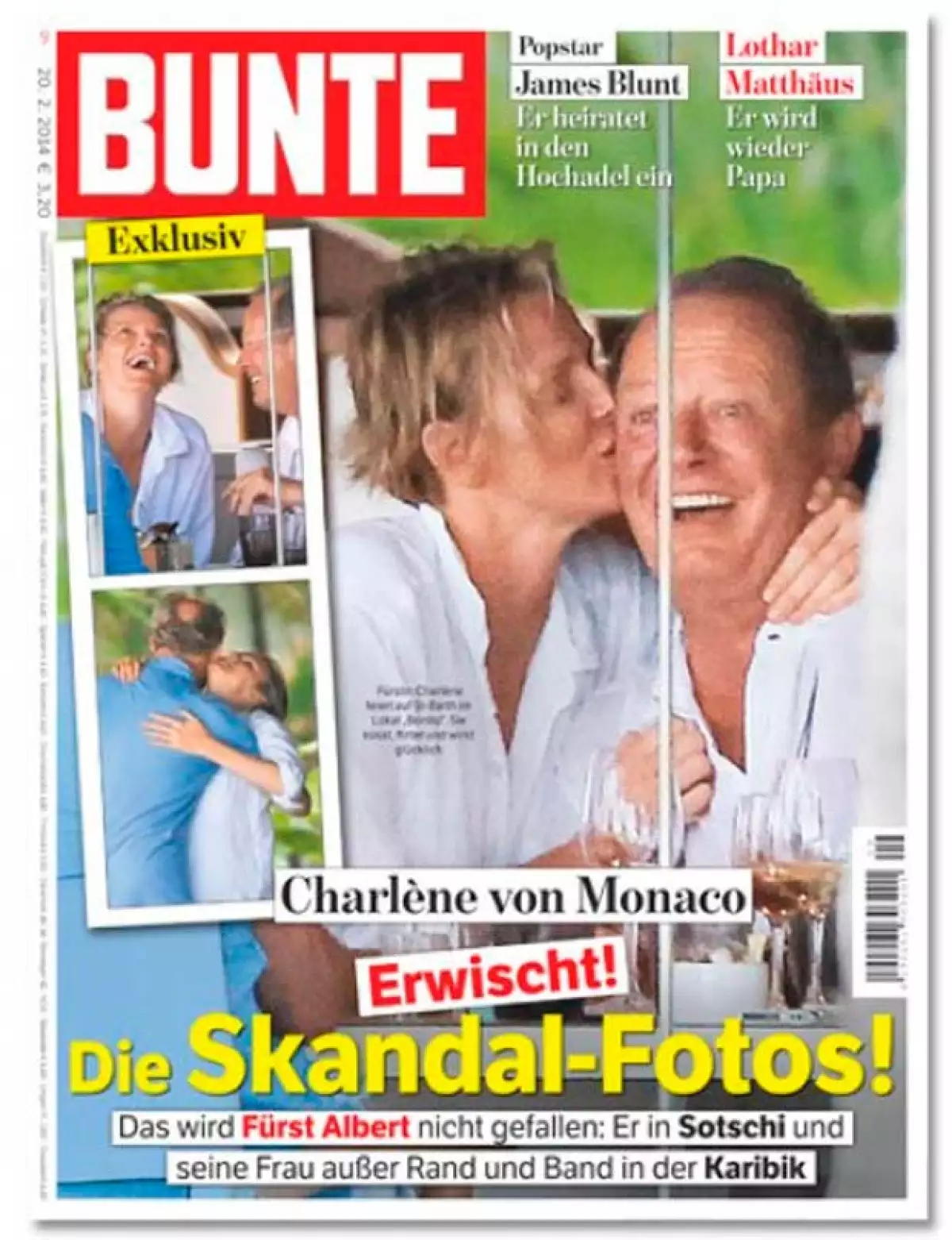 Una revista alemana dio a conocer lo feliz que se encontraba la princesa de Mónaco en sus vacaciones con un hombre que no era su esposo.