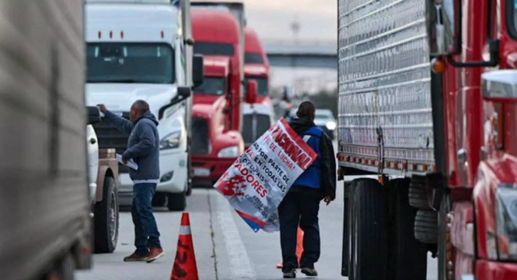 Bloqueo de transportistas 15 de febrero en vivo: carreteras afectadas por el paro