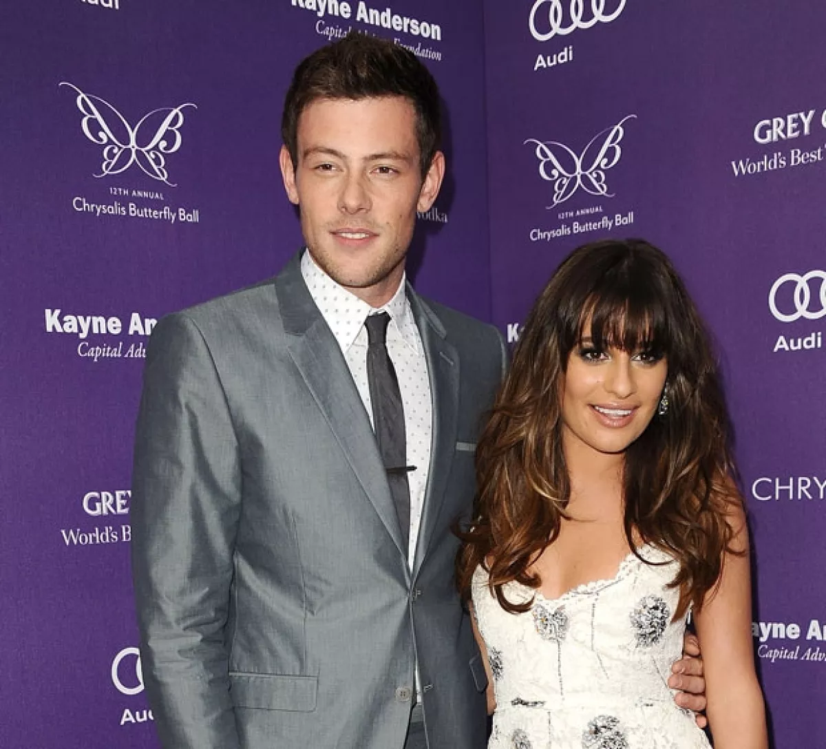Lea Michele se tatuó las iniciales de Cory.