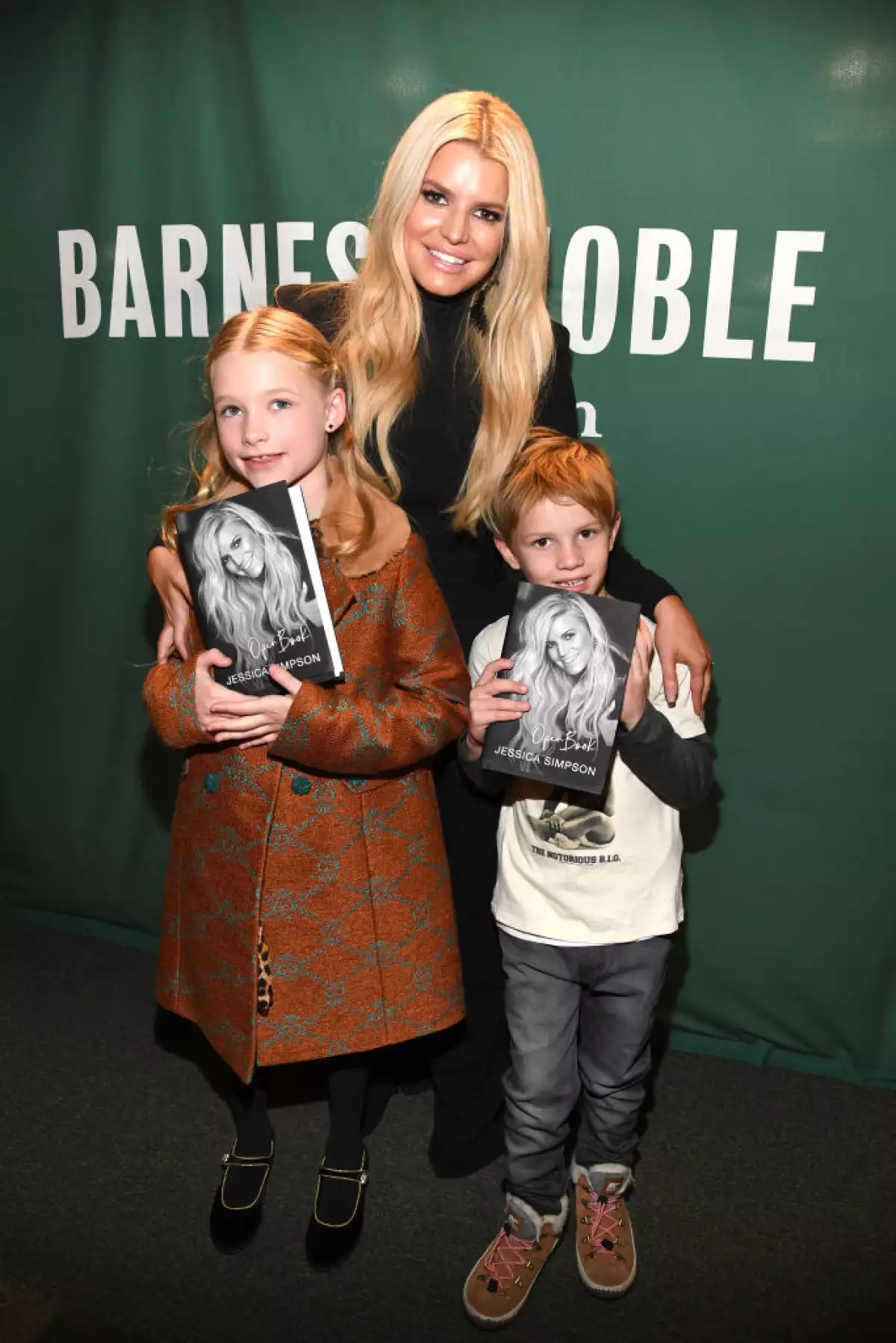 Jessica Simpson, Maxwell Drew y Ace Knute Johnson