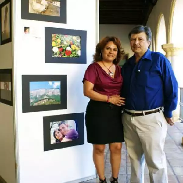 Martha Hilda Gutierrez Alvarado y su esposo