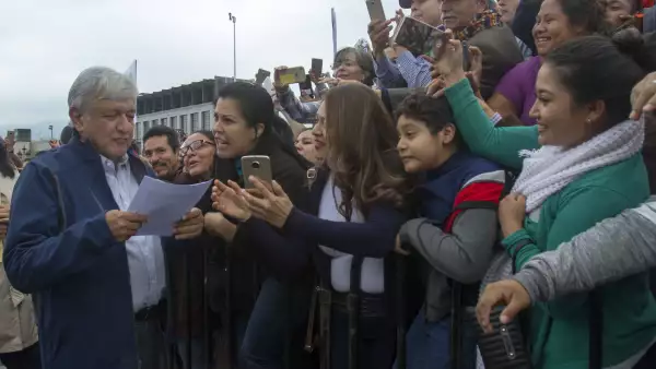 AMLO en la Macroplaza