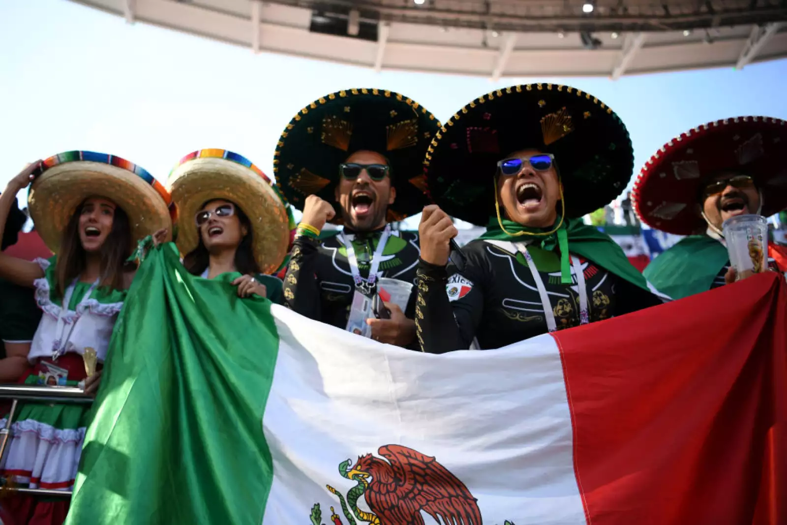 Mexicanos en el Mundial de Rusia 2018.