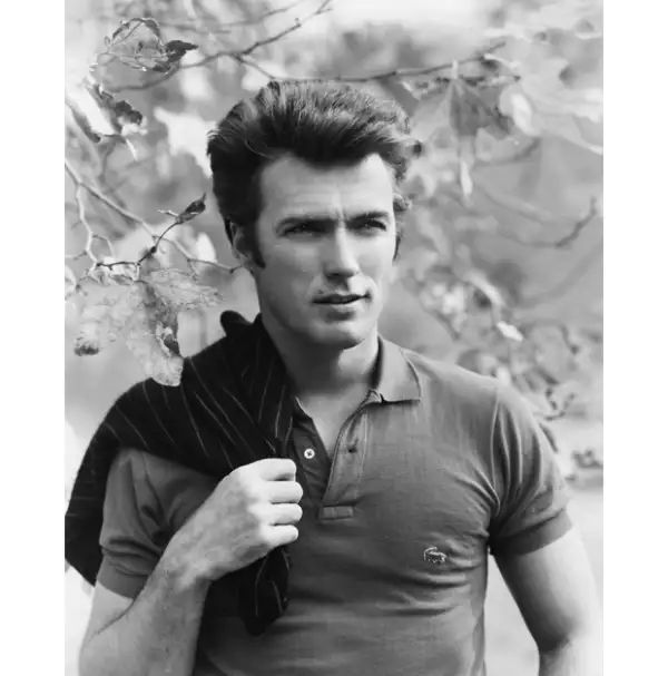 Así lucía Clint Eastwood en los años 60.