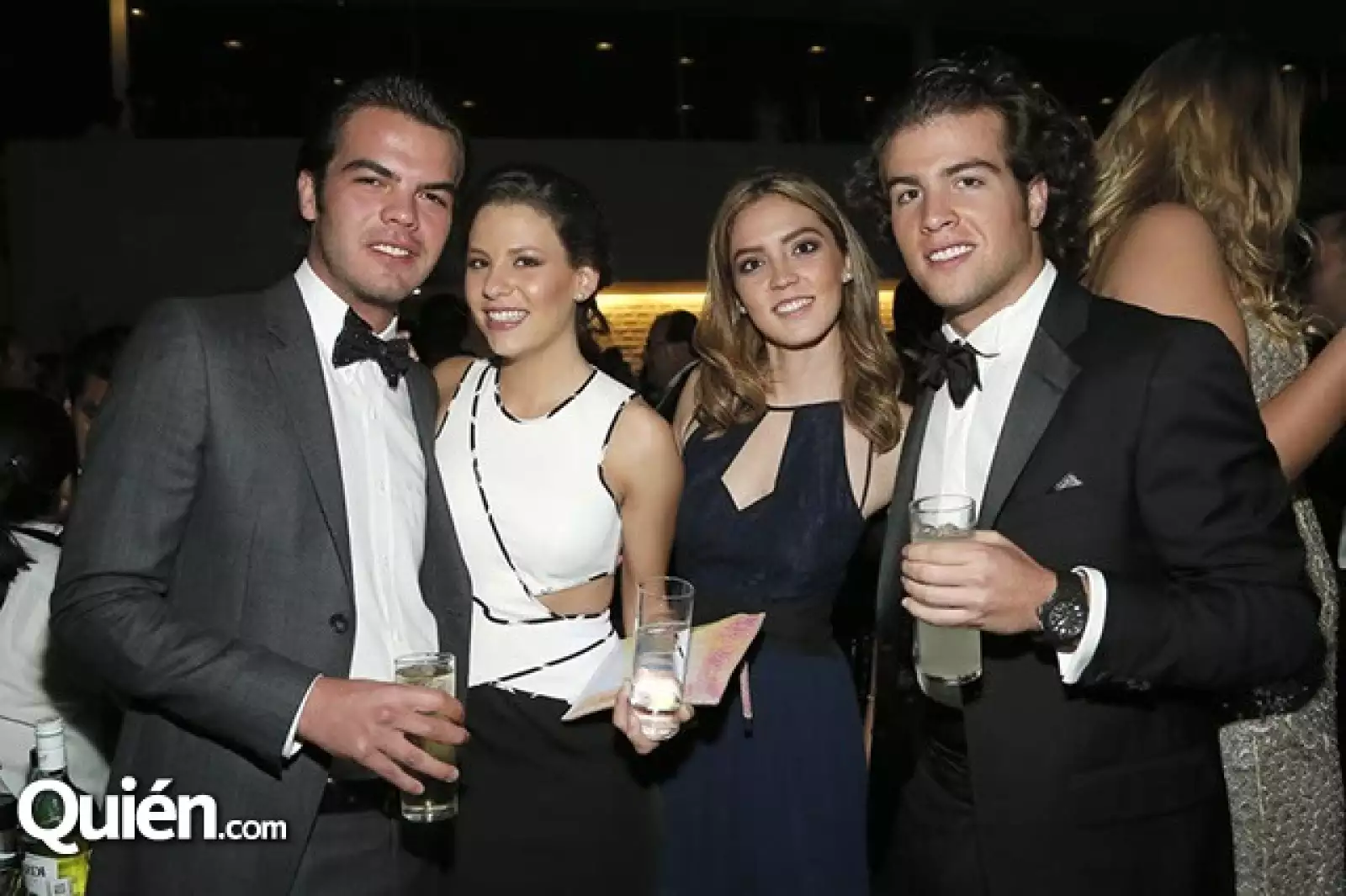 Gastón Cantarelli,María José Valle,Isabel Arellano e Iñaki Elola