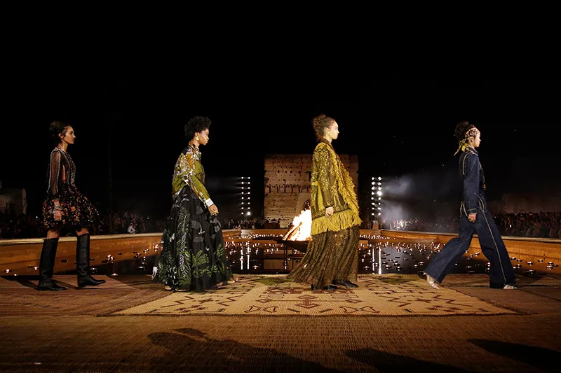 Dior Cruise 2020 show, Runway, Palais El Badi, Marrakech, Morocco - 29 Apr 2019