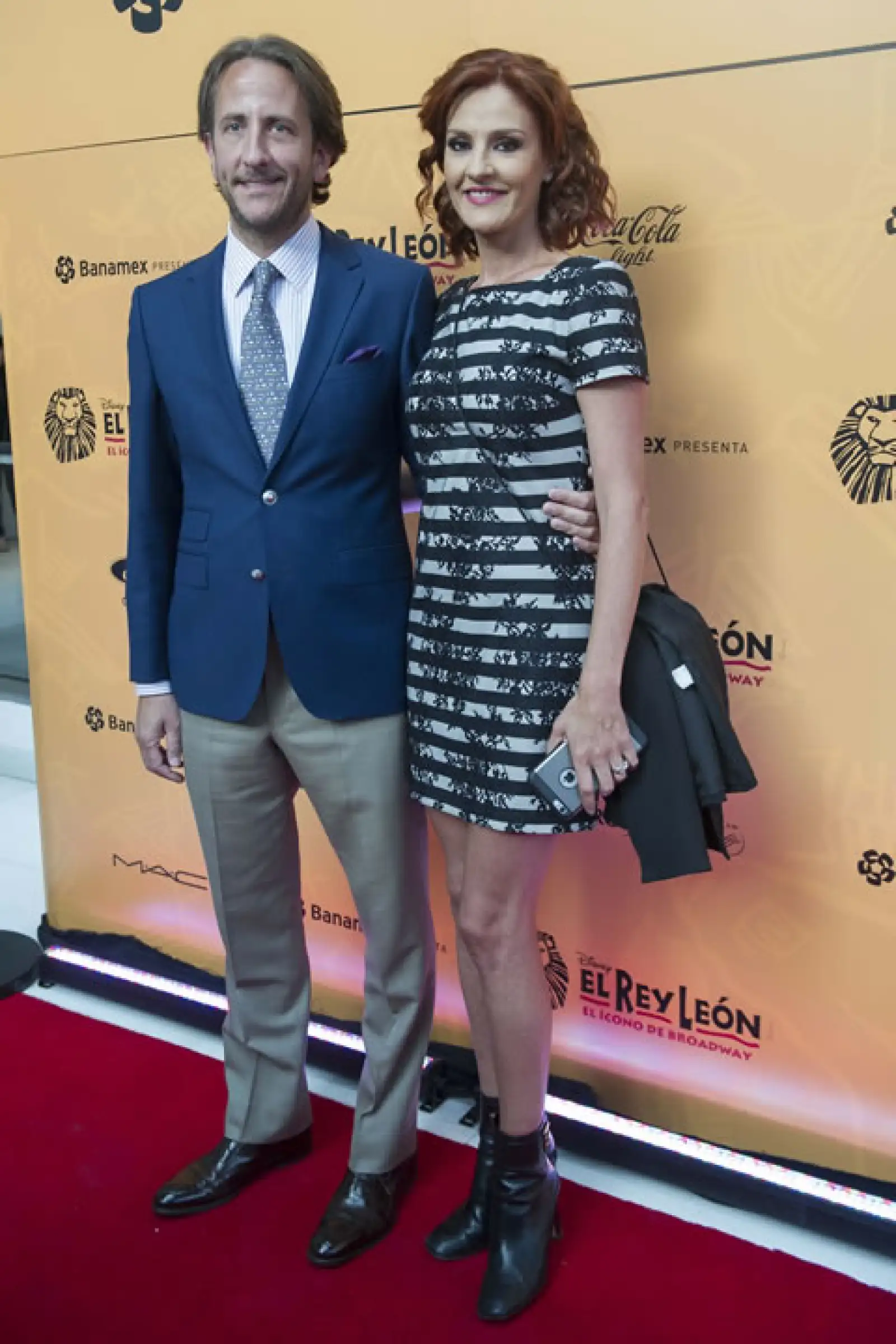 José María Fernández Unsáin y Chantal Andere.
