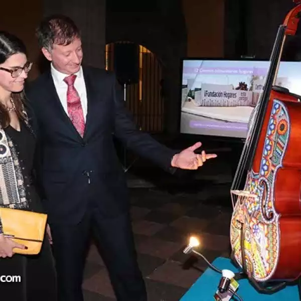 Patricia Perdiz y Carlos Salazar Albornoz