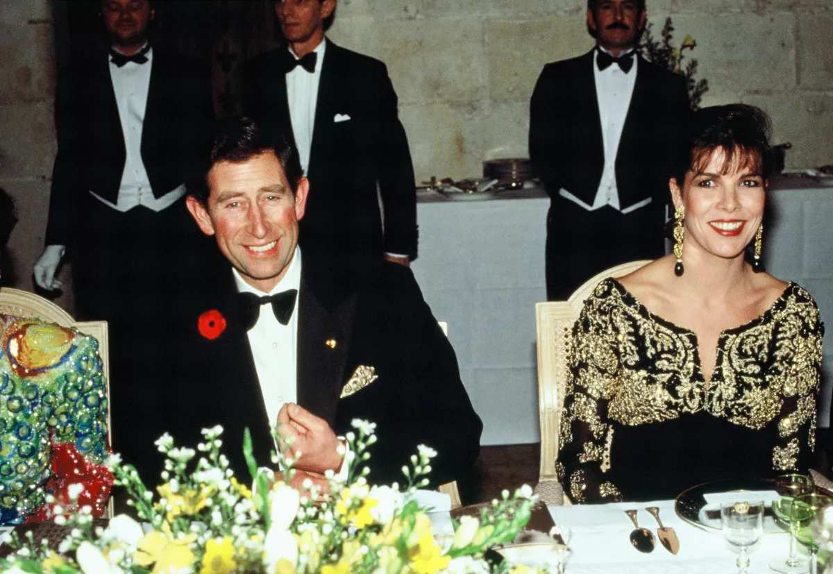 Rey Carlos III y princesa Carolina