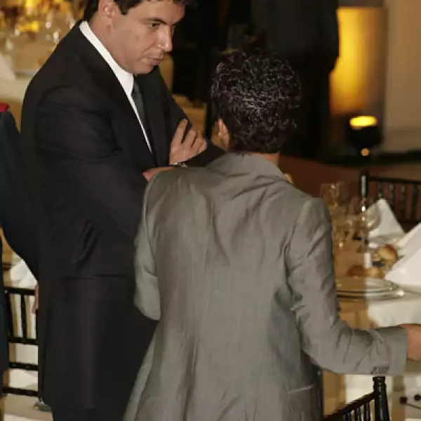 Cena Sarkozy en Palacio Nacional