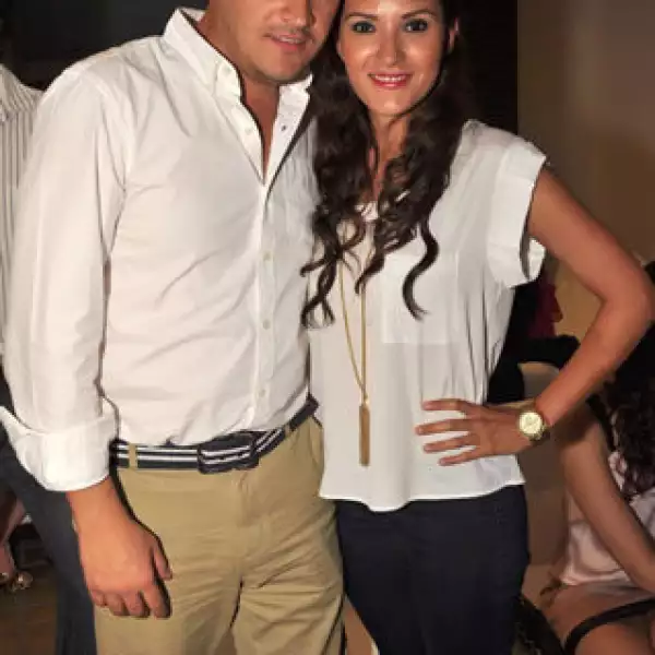 Armando Ibarra y Paola Álvarez