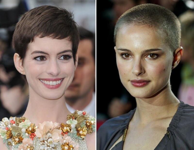 Anne Hathaway luce actualmente este corte, mientras que Natalie Portman lo hizo en 2005.