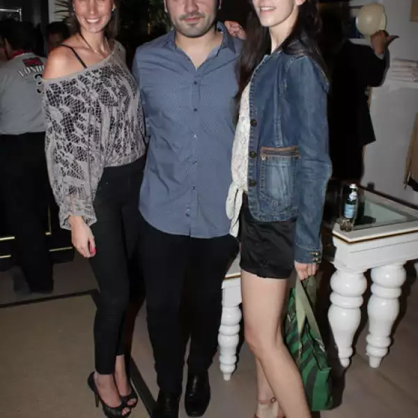 Johanna Miñarro, Marcelo Solís y Andrea Gutiérrez