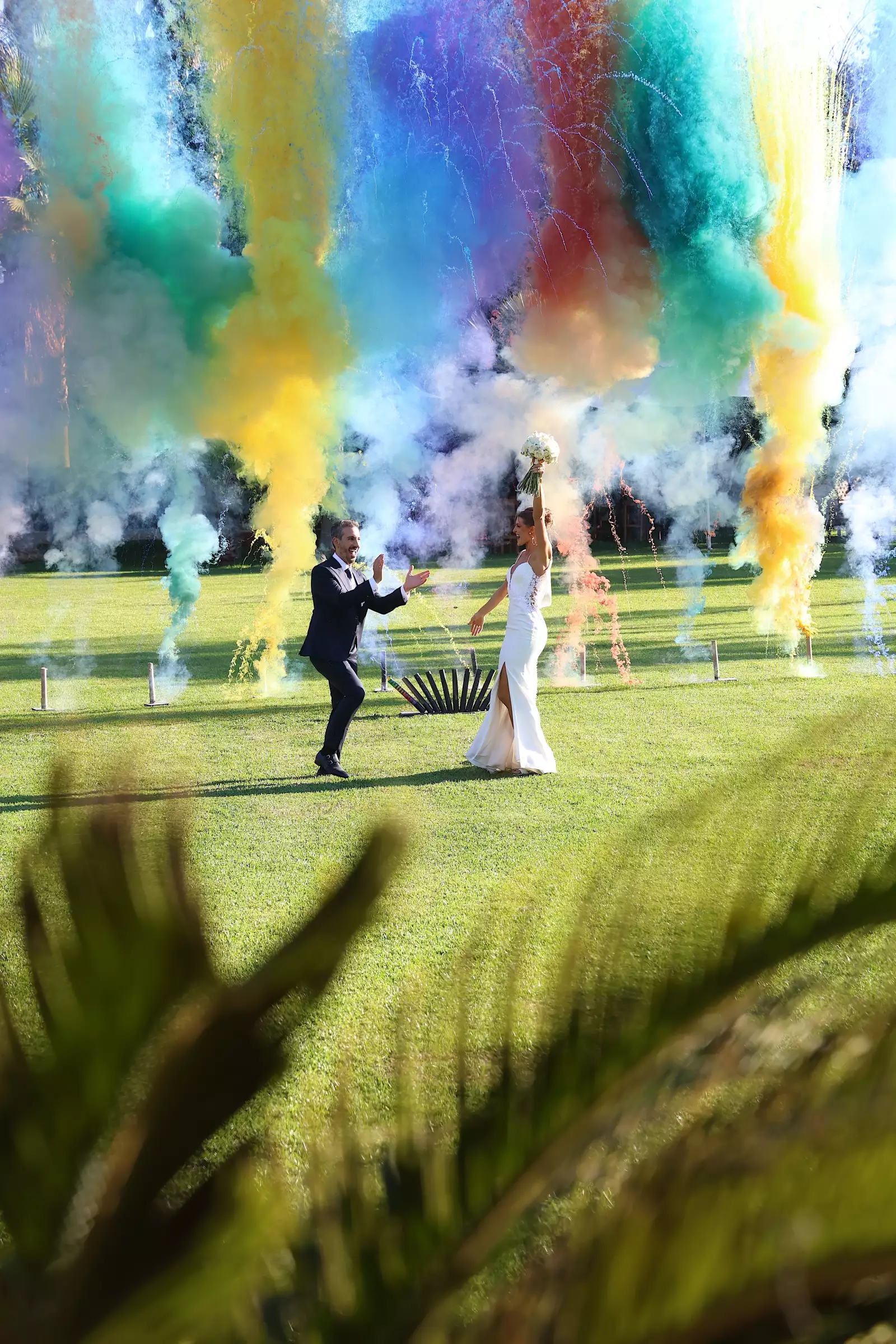 Johnny Abraham y Karen Ferrero