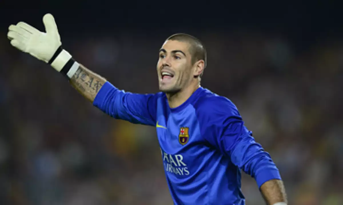 Valdés ganó seis ligas españolas con el Barcelona. (Foto: AFP)
