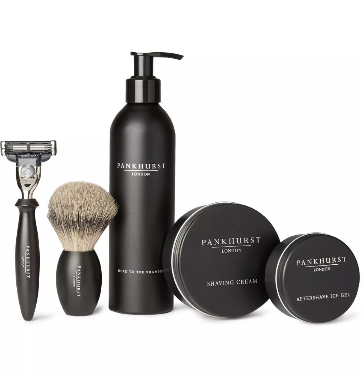 Shaving Set, Pankhurst London.