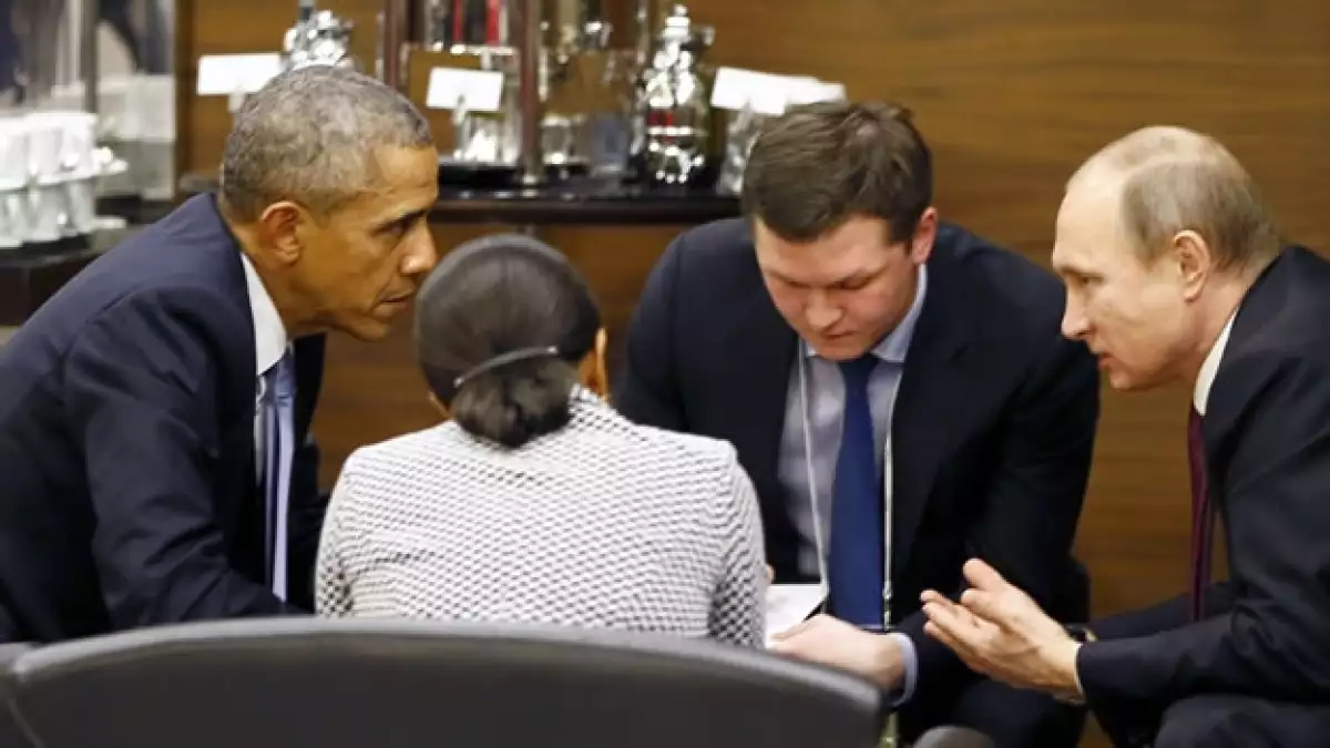 Obama reunión con Putin
