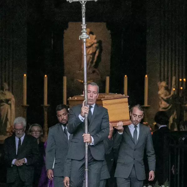 Peter Lindbergh's Funerals At Eglise Saint Sulpice In Paris
