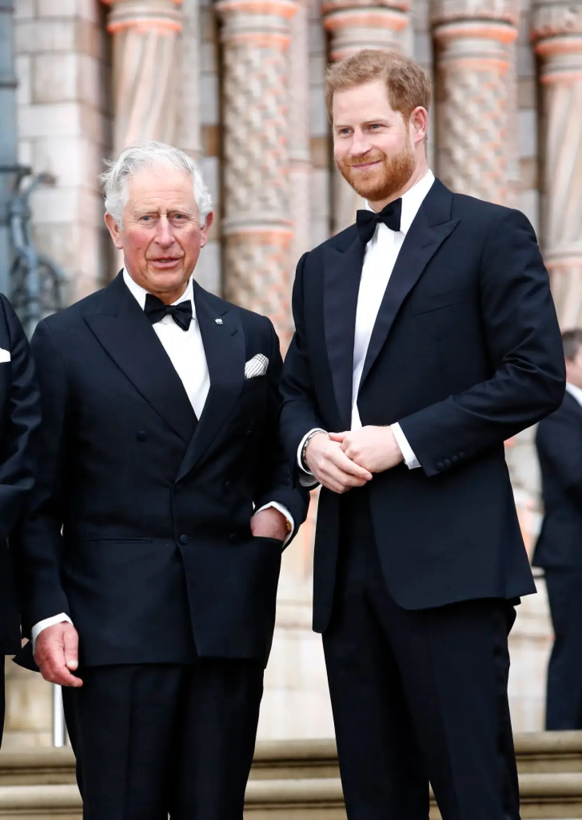 Príncipe Carlos y el Príncipe Harry 