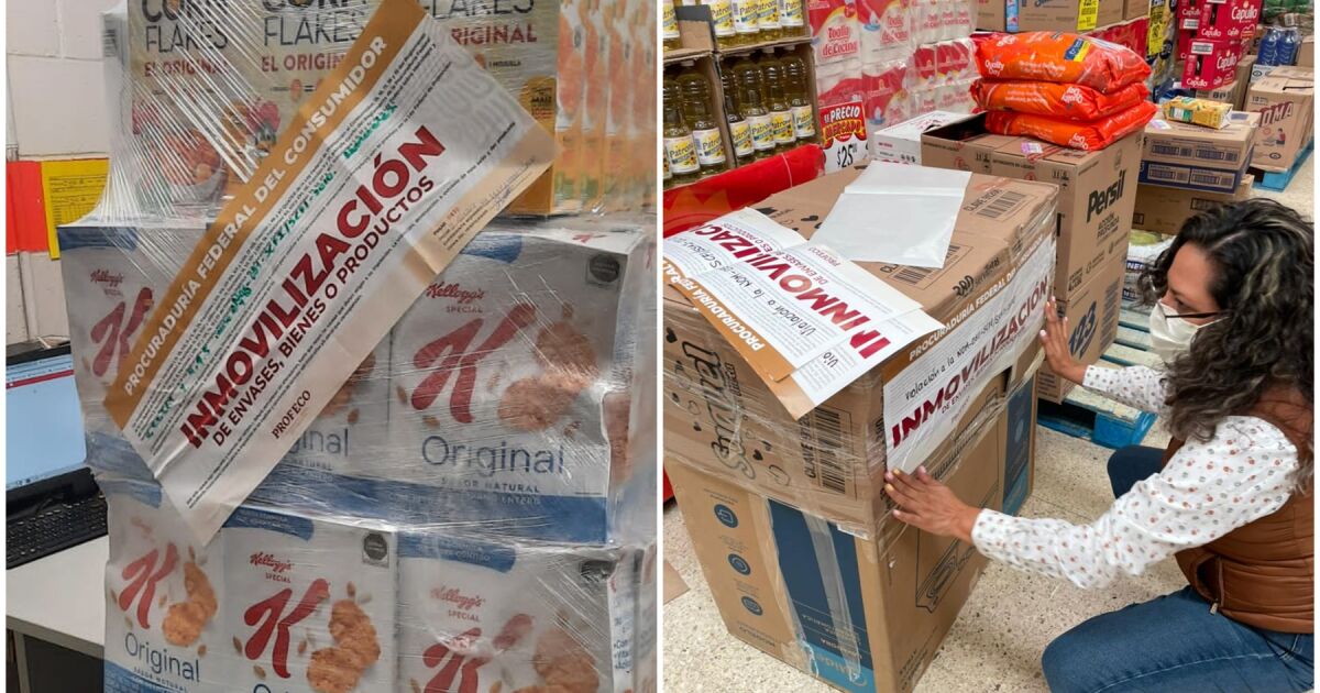 Cofepris y Profeco inmovilizan más de 380,000 cajas de cereales Kellogg's