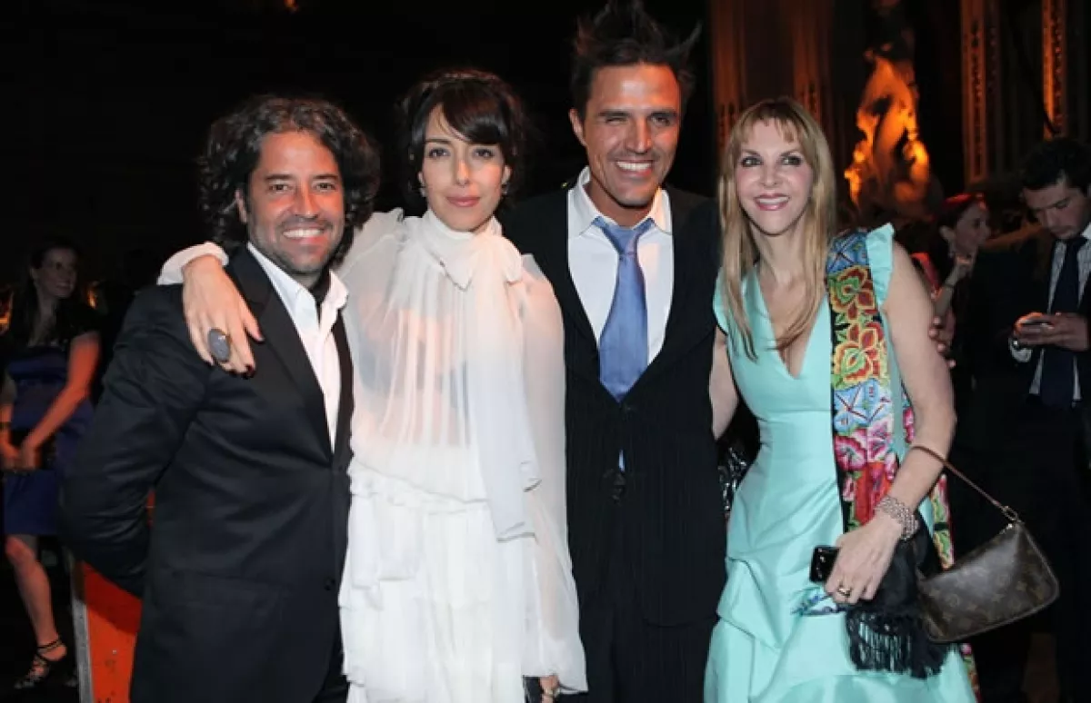 Felipe Fernández del Paso, Ceci Suárez, Billy Rovzar y Shanik Berman.