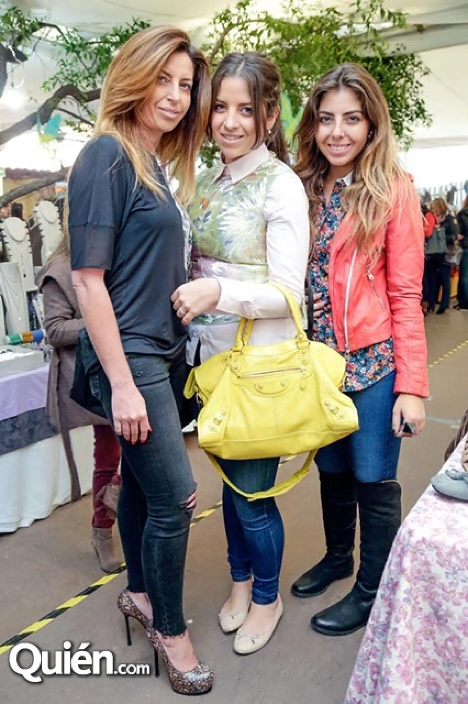 Fertuna Yedid, Renee y Sally Mercado