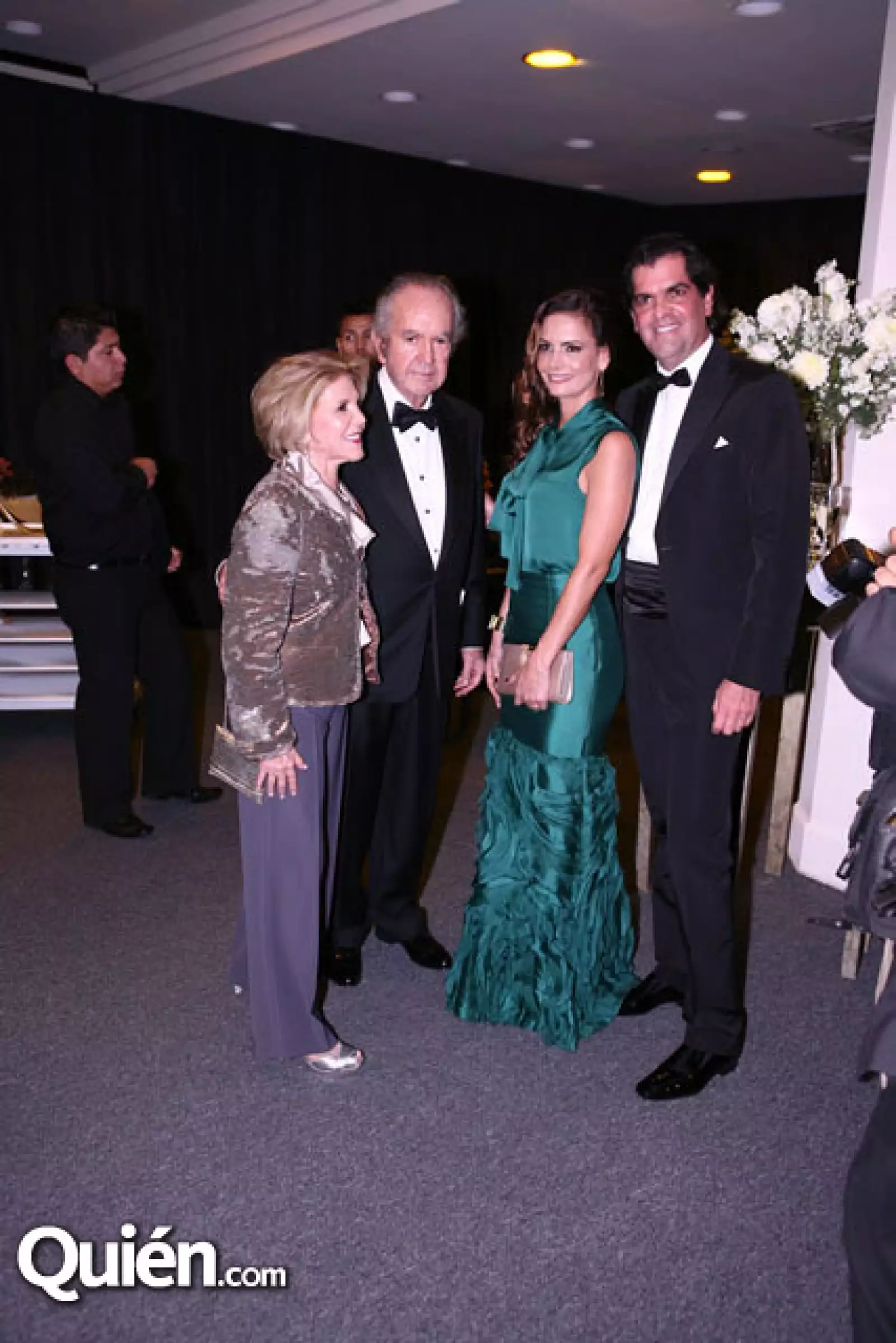 Teresa y Alberto Baillères, María José y Alejandro Baillères