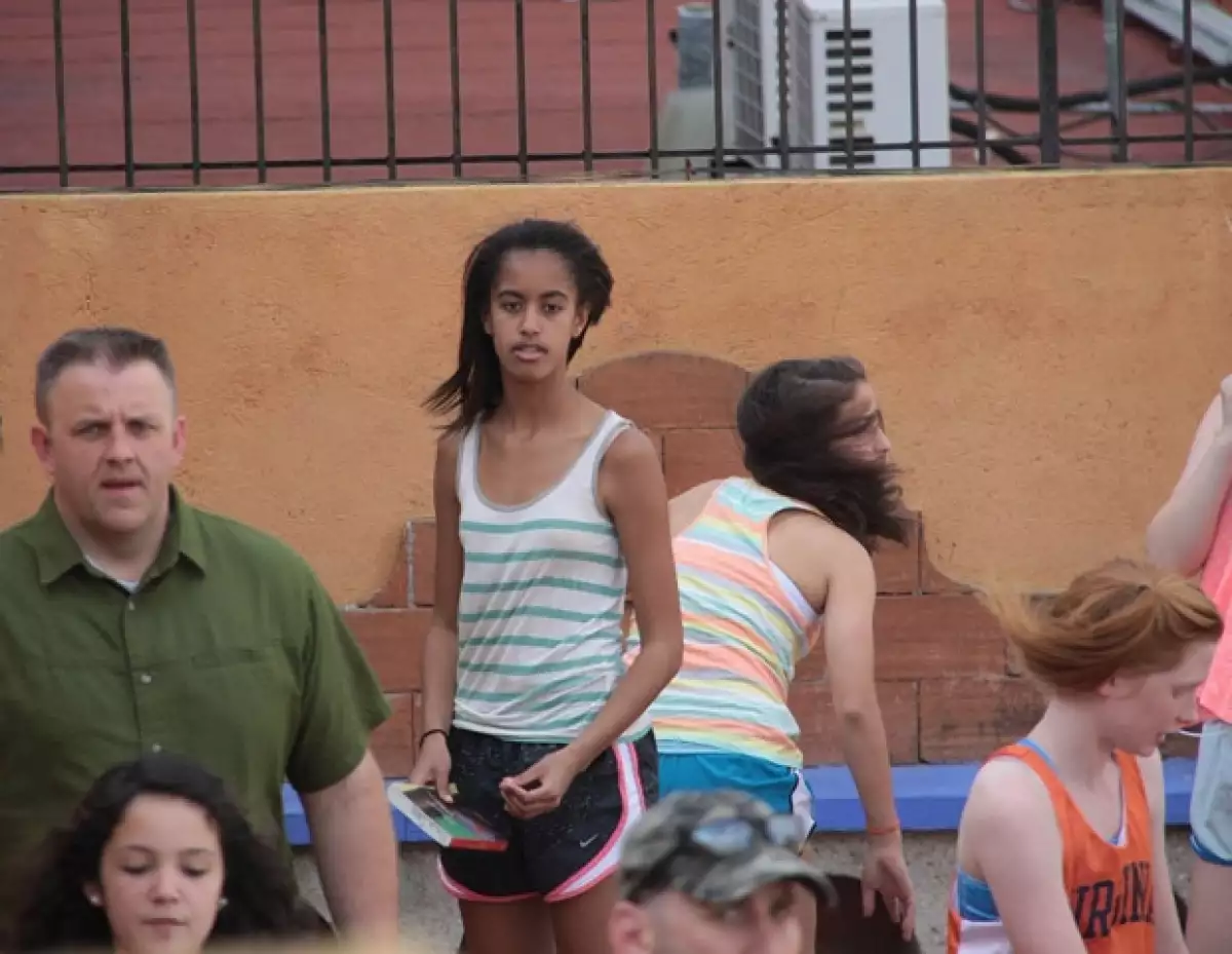 La hija del mandatario ha estado rodeada de un fuerte dispositivo de seguridad.
