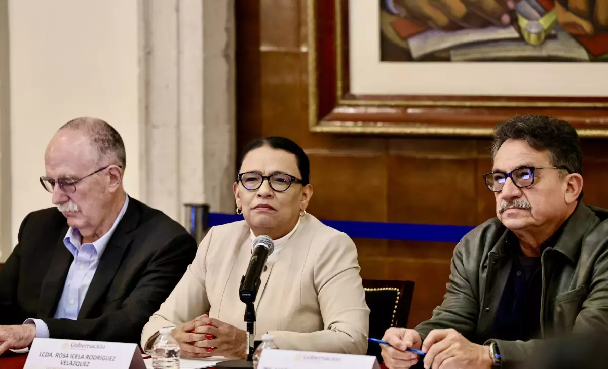 Rosa Icela Rodríguez, secretaria de Gobernación.