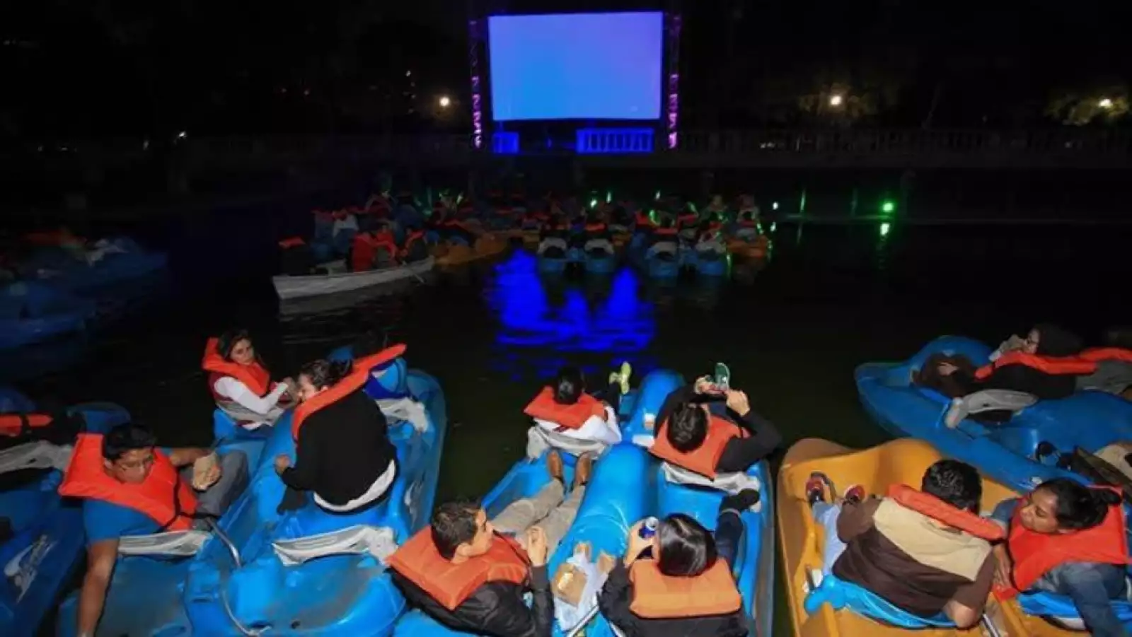 Lanchacine en el Festival Chapultepec de mis amores 14 de febrero