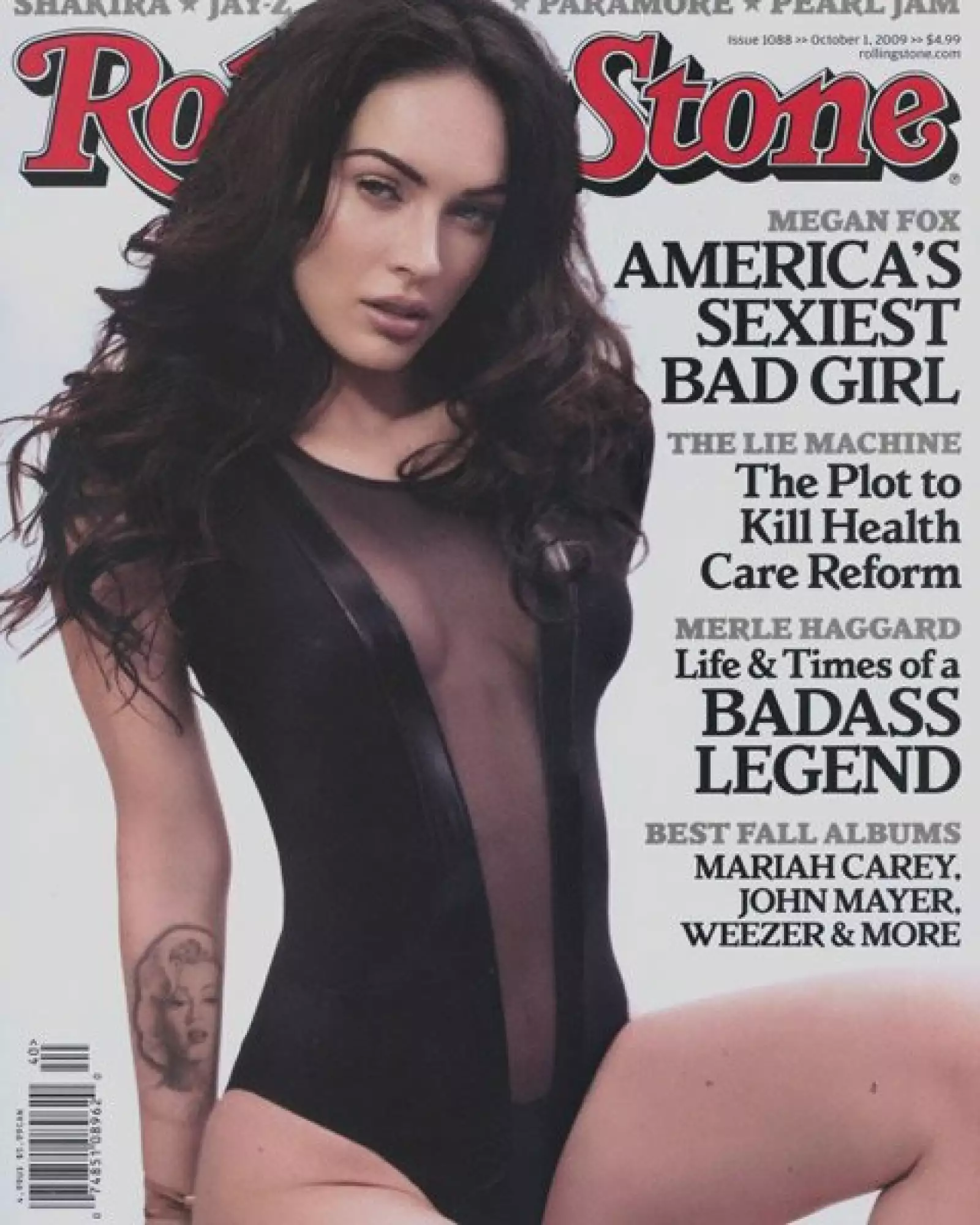 Pero pongamos una de Megan en bikini, no está de más, gracias a Rolling Stone México.