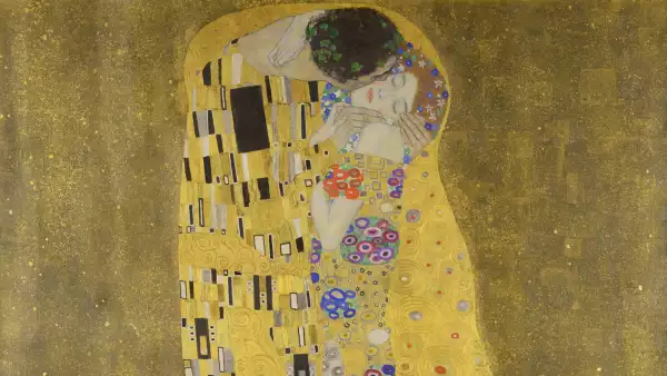 "El beso" de Gustavo Klimt