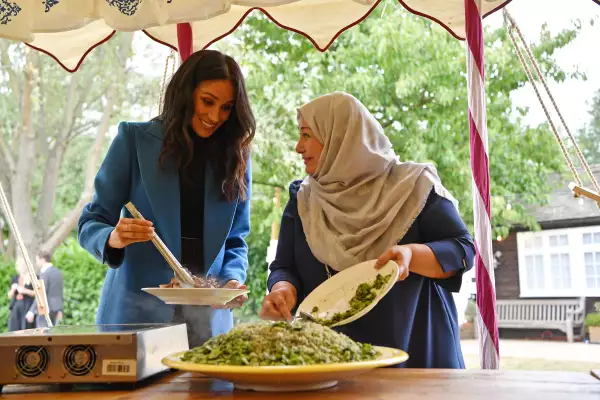 Meghan y cocinera 2018