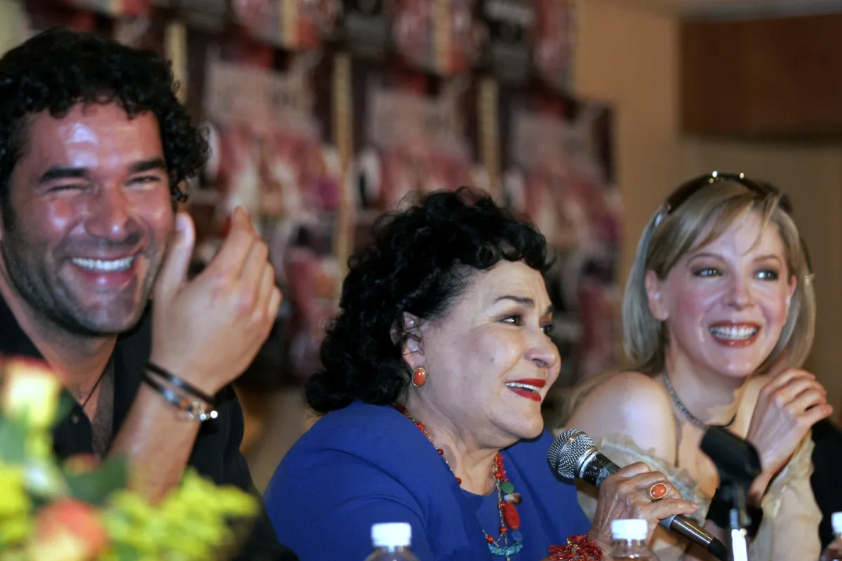 Eduardo Santamarina, Carmen Salinas y Edith González