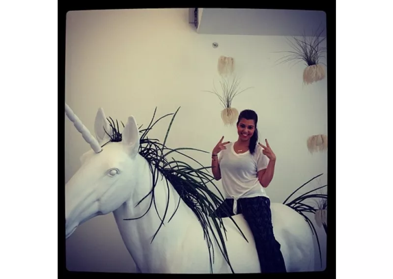 Kate Upton en la bañera, las tardes de trova de Anahí y ¿un unicornio? Fue como los famosos vivieron esta semana en Twitter.