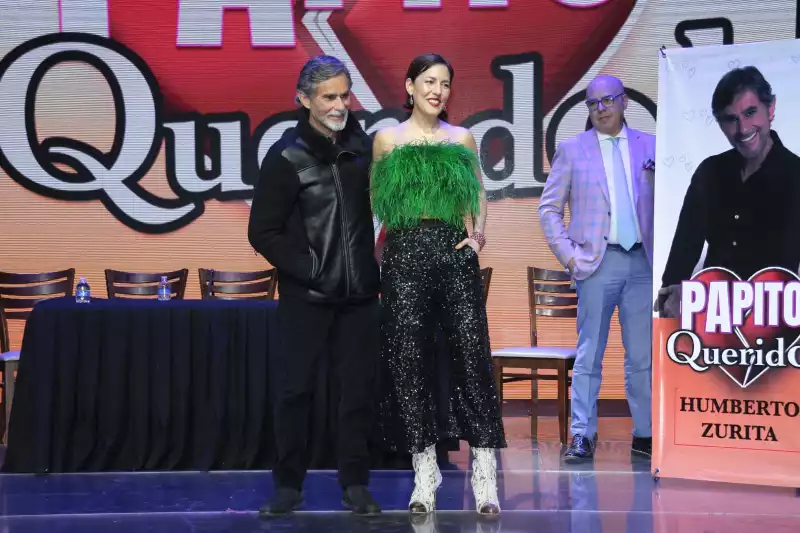 Humberto Zurita y Stephanie Salas