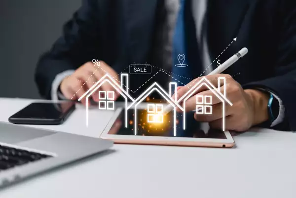 Businessman,Using,Tablet