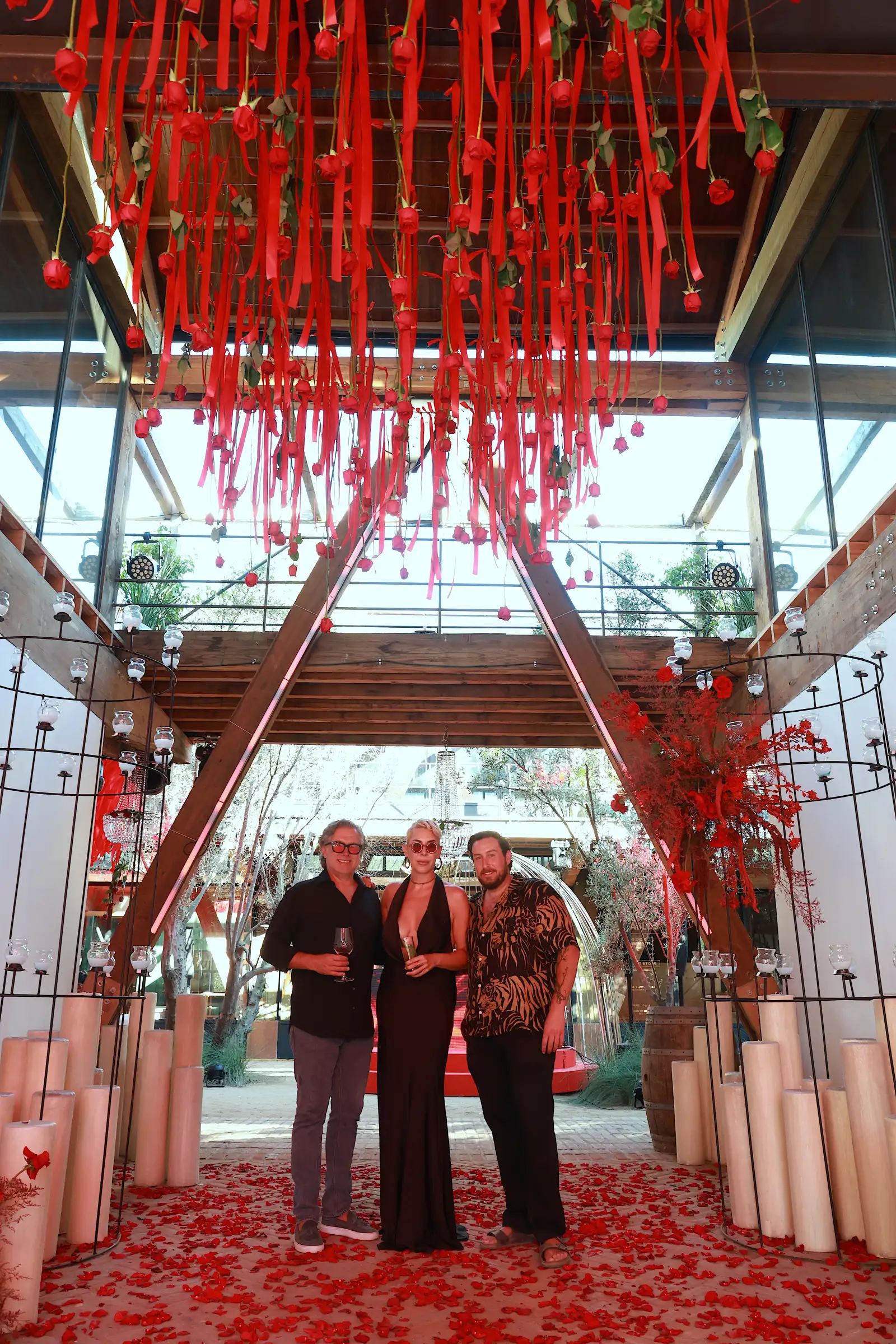 Juan Pablo Arroyuelo , Lulu Martínez Ojeda y David Castro 