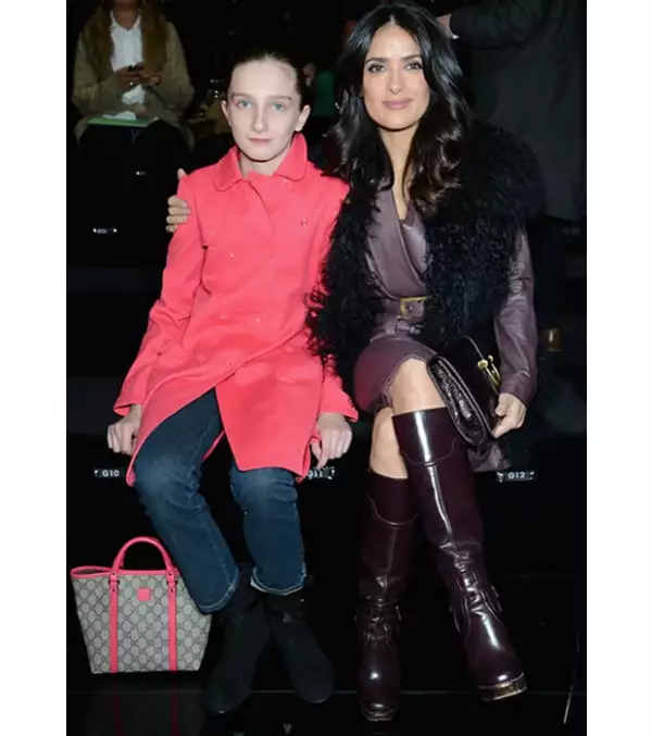 Las dos vistieron piezas de la casa Gucci.