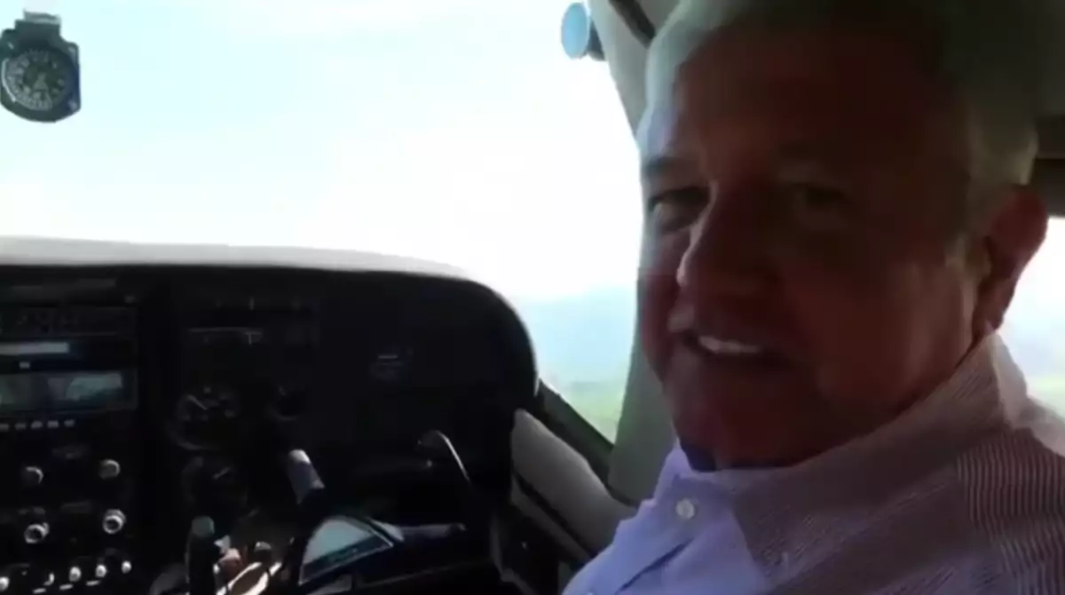 En el aire