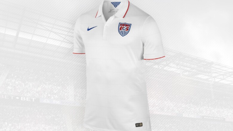Al igual que Alemania y Ecuador el equipo norteamericano viste con la firma local Nike.