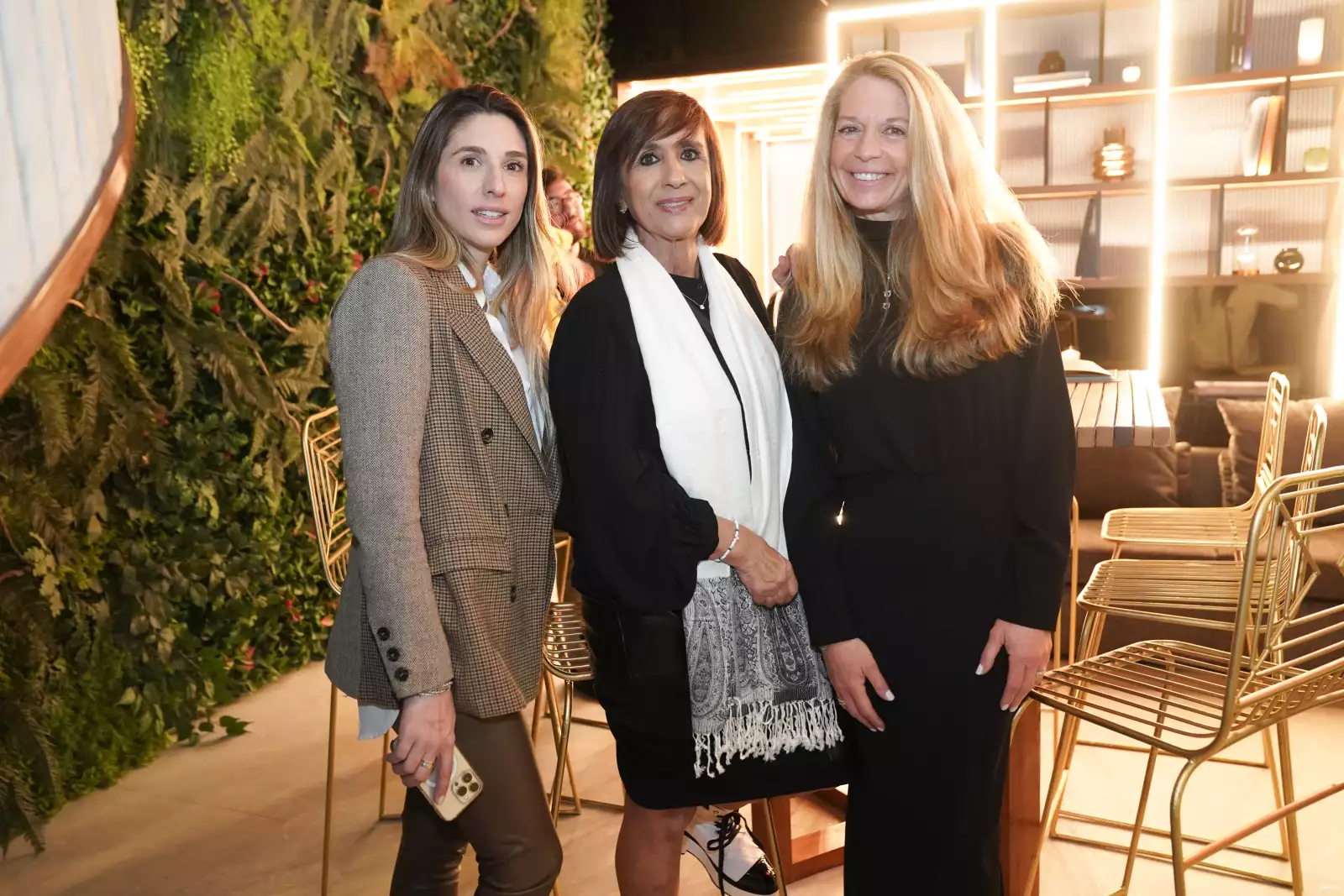 Sylvia Hanono, Sary Shamosh y Liz Dichi