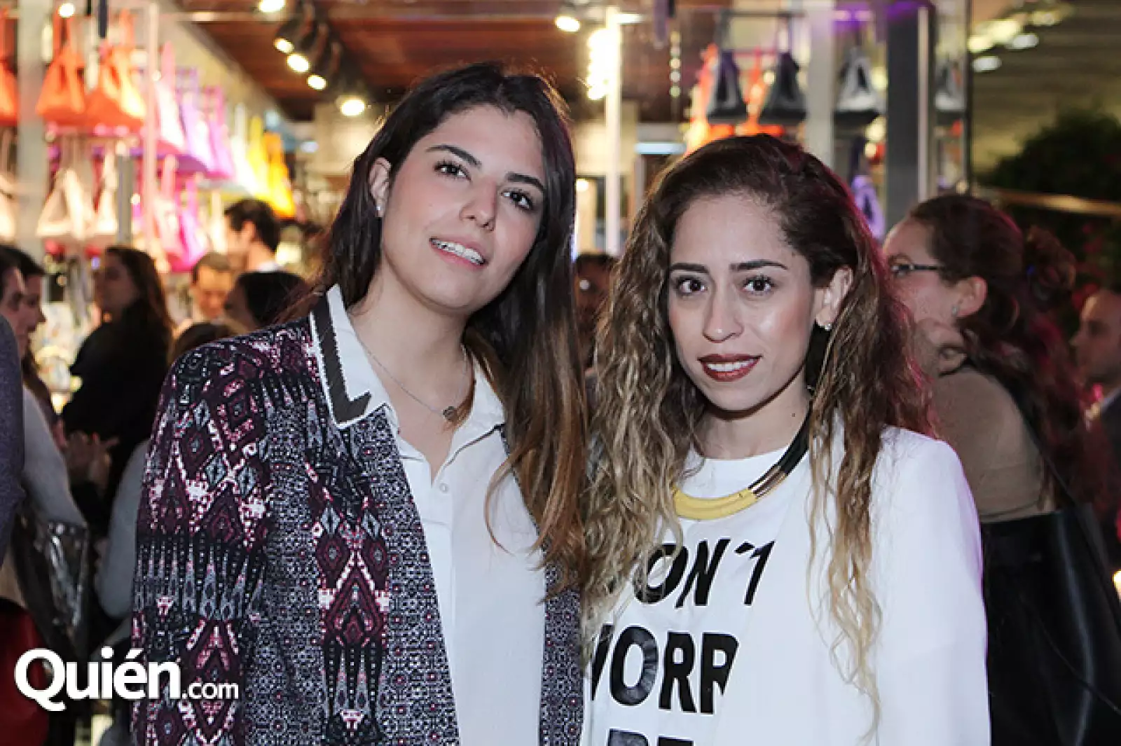 Sandra Suarez y María Cortés