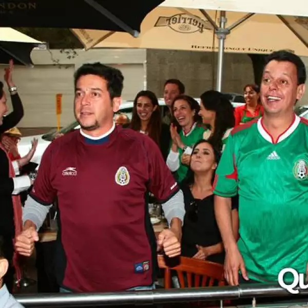 Ambiente Partido México Francia Polanco