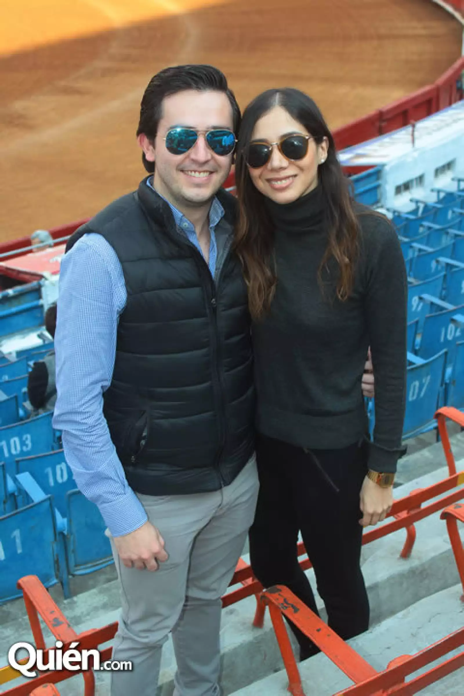 Rafael Villaseñor y Karina Rivera
